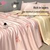 Jieliya Washed Cotton Summer Quilt - Beautiful Rabbit Design