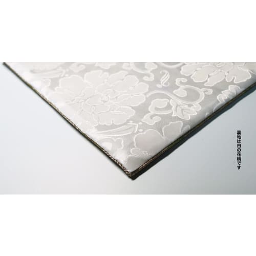 Fire-resistant and Flame-retardant Sutra Desk Cover with a Cherry Blossom Pattern, Perfect for Buddhist Altars. Isemura, Shuren, Kyoto Buddhist Altars