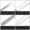 3 Pcs Gel Pen Brush Nail Art Brush Pen Dotting Drawing Paint Salon Tool Set