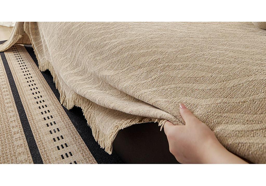 Universal Non-slip Chenille Sofa Cover - All-season, One-piece Throw Blanket