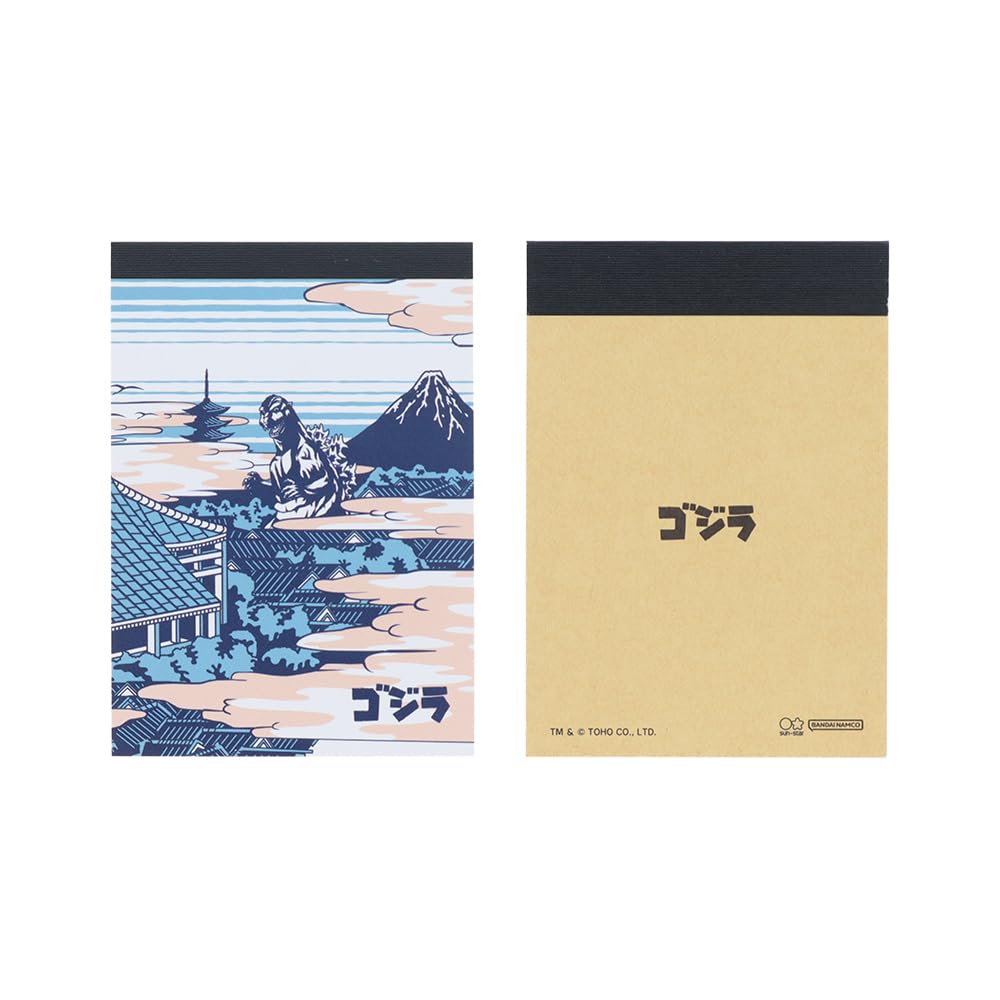 Stationery Godzilla Memo Japanese Art S2847990 Sun-Star Set, Y,