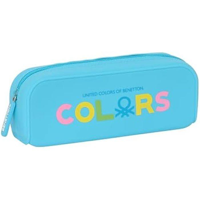 

Silicone Pencil Case - SAFTA - Benetton - Square - Pink - Unisex - One Size