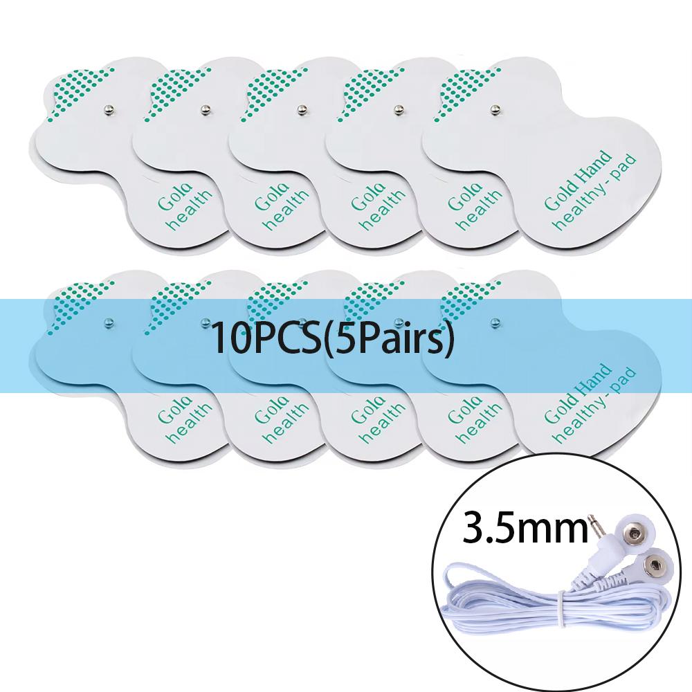 Electrode Pads Physiotherapy Tens Electrical Compex Muscle Stimulator Massage For Body Patches Conductive Gel Therapeutic Pulse