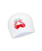 Lenomasuyeongbog Kids' Heart Cherry Pu Swim Cap White Ro-Rc2E057-Wh
