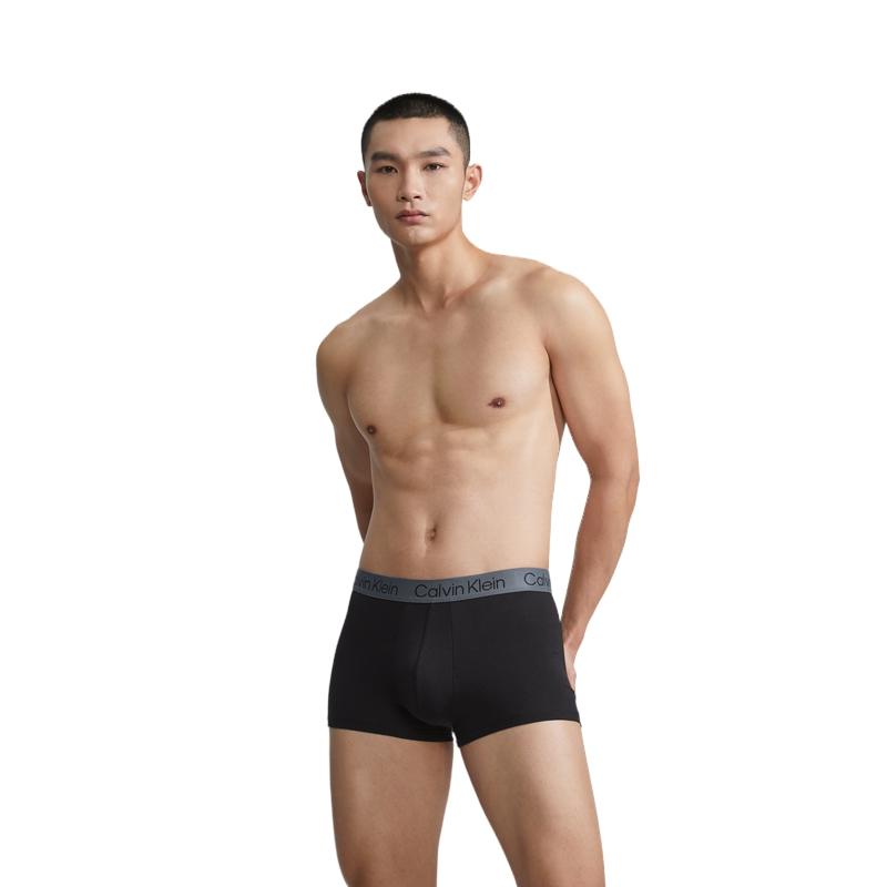 Calvin Klein Letter Jacquard Low Rise Boxer Shorts 3 Pack Men Underwear NP2526OIJT