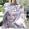 Fashion Spain Female Singer B-bad G-Gyal  Four Seasons Blanket Sofa Cover Travel Bed Plush Blanket Office Break Blanket Gift