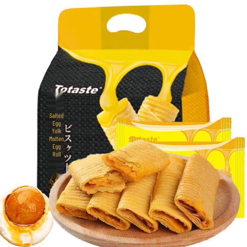 Totaste Salted Egg Yolk Lava Egg Rolls