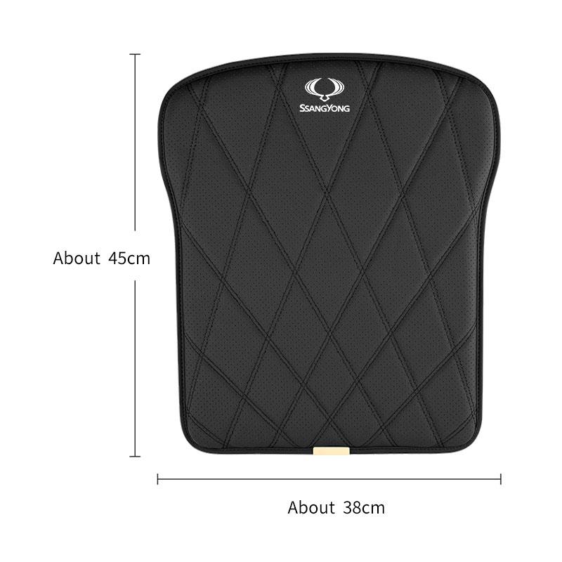 Voor Ssangyong Kyron Rexton Musso Grand Korando 2021 Actyon Sport Leer Autostoelhoes Antislip Stoelkussen Stoelmat Accesso