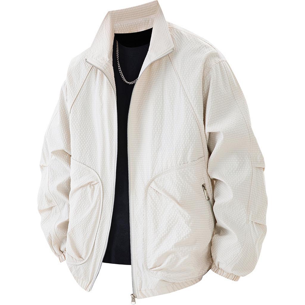 Men's Coats Casual And Versatile Lapel Tops Loose Plus Size Sports Coats