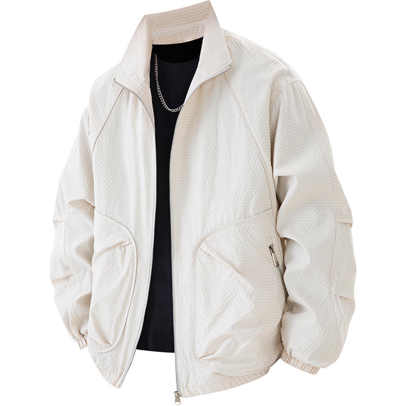 

Мужские пальто Повседневные и универсальные топы с лацканами Свободные больших размеров Спортивные пальто XL хаки