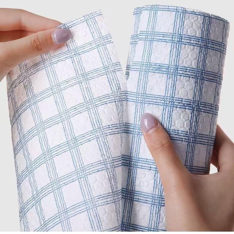 

Многоразовые утолщенные антипригарные кухонные чистящие подушечки: Ткань двойного назначения и моющаяся нетканая ткань 20x20cm [100 pcs]