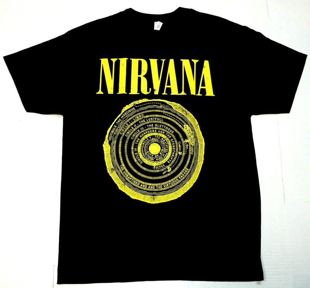 NIRVANA Vestibule Circle T-shirt Grunge Rock Kurt Cobain Men s Tee New Unisex T-Shirt XXXL