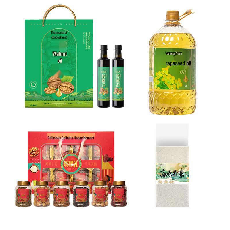 Fu Shengyuan Rice Oil & Dried Fruit Combination Pack