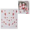 1 Sheet Fashion Nail Art Decals for Chinese New Year Manicure Decors with Cartoon Snake PatternsNail Salon Accessories