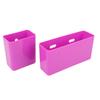 Phone Case Holer DIY Storage Box Beach Bag Insert Accessory for Sunglasses Headphones Cosmetics Wallet Cell Phone Purple