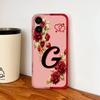 For iPhone 17 Pro Max 17 Air Phone Cover Flower Name Letters High Quality Case For iPhone17 Soft Silicone Shockproof Housing