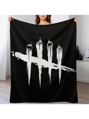 Dbd Logo Wurfdecke Personalisierte Geschenk Thermodecken Für Reisen Niedliche Karierte Bettdecken