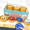 Dumpling Squishy Simulated Steamed Bun Squishy Stress Ball Soft Slow Rebound Sensory Squeeze Toys Fidget Toy Stress Relief Gift