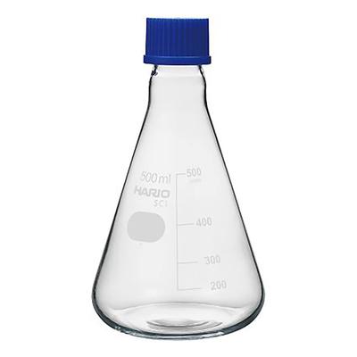 Hario Erlenmeyerova banka so skrutkovacím uzáverom, 500 ml, NSF-500-SCI