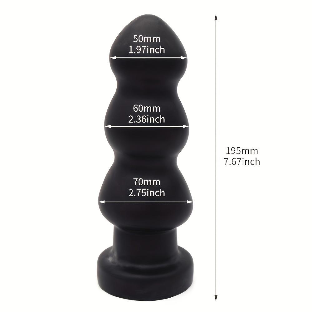 1pc Anal Plug With Strong Suction Cup Prostate Massager Anal Beads Adult Sex Toys For Man Women Couples