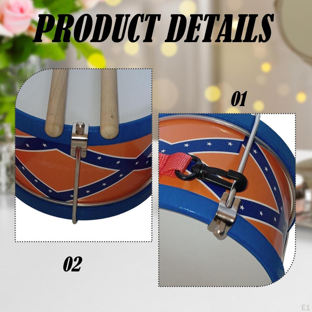 Snare Drum for Kids Musical Toy Lightweight Percussion Instrument Toys Stage