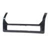 Front Center Air Vent Outlet Frame Trim Carbon Fiber Style Dashboard AC Outlet Vent Cover Trim for