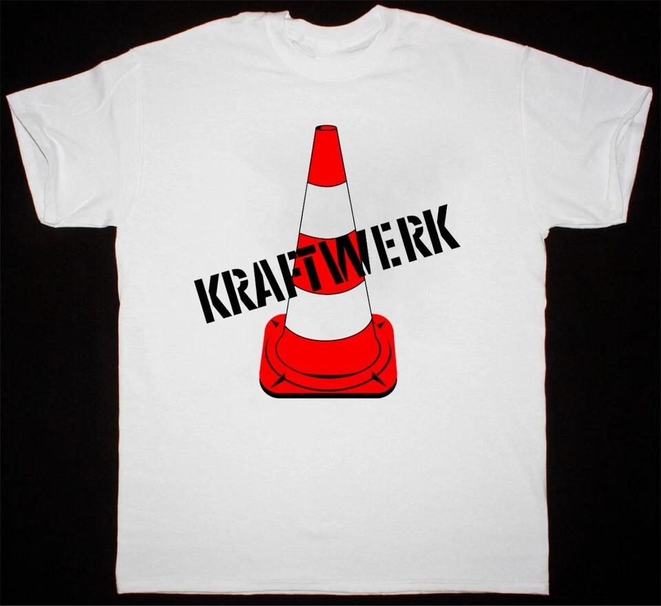 

НОВЫЙ Kraftwerk – Альбом Kraftwerk Белая футболка с коротким рукавом Все размеры Подарочная футболка S