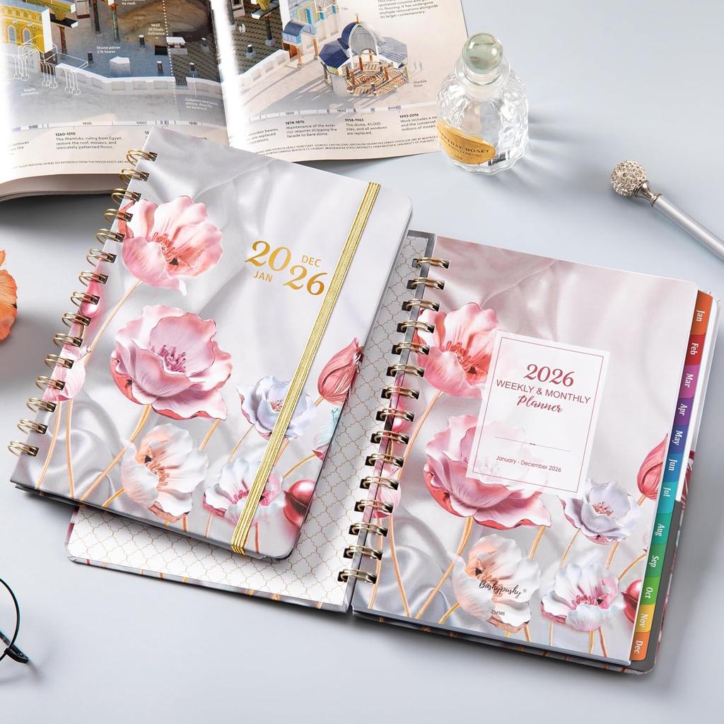 2026 Planner - Planner 2026 with Tabs, Jan. 2026 - Dec. 2026, 2026 Planner Weekly and Monthly, 2026 Calendar Planner, Weekly and Monthly Planner,