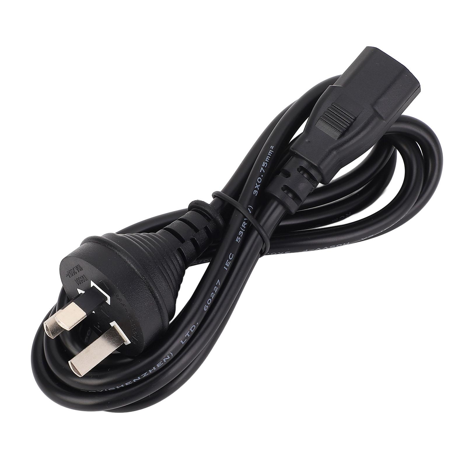 

Шнур питания переменного тока, устойчивый к изгибу, универсальный кабель питания для компьютера, рисоварки, бытовой техники