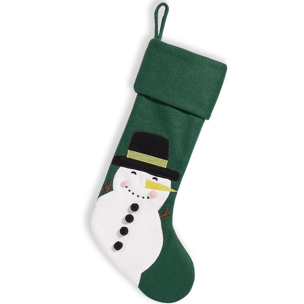 

Santa Christmas Gift Bag Hanging Ornament Candy Bag Creative Christmas Socks Party Style 1