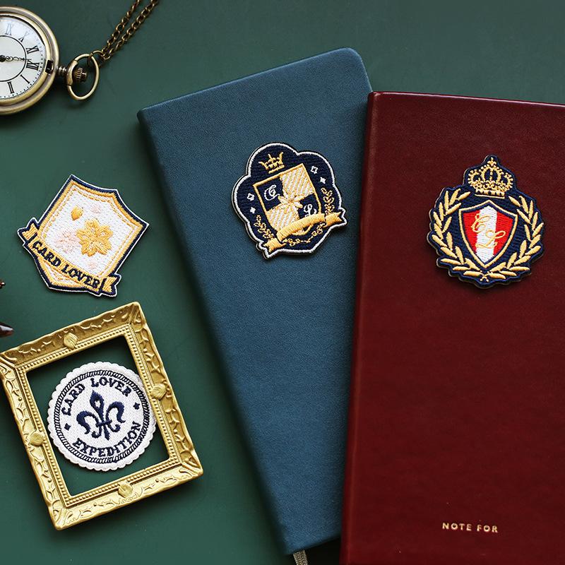 Youth College Clothes Bag Mobile Phone Account Decorative Sticker Embroidery Badge Pattern Sticker Clothes Patch Sticker Hole Sticker