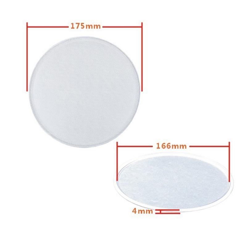 4/5/6.5/8inch Ceiling Speakers Cover Decorative Round Metal Net Mesh Grille Ceiling Speakers Grill Holder Mouting Base