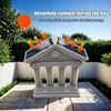 Super Bright Waterproof Outdoor Solar Lights LED Wall Lights for Courtyard Villas Gardens