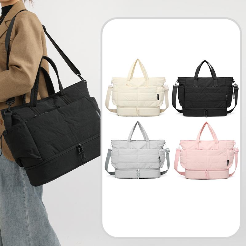 Outdoor Travel Multi-Functional Tote Bag Independent Shoe Warehouse Handbag Women's Gym Bag