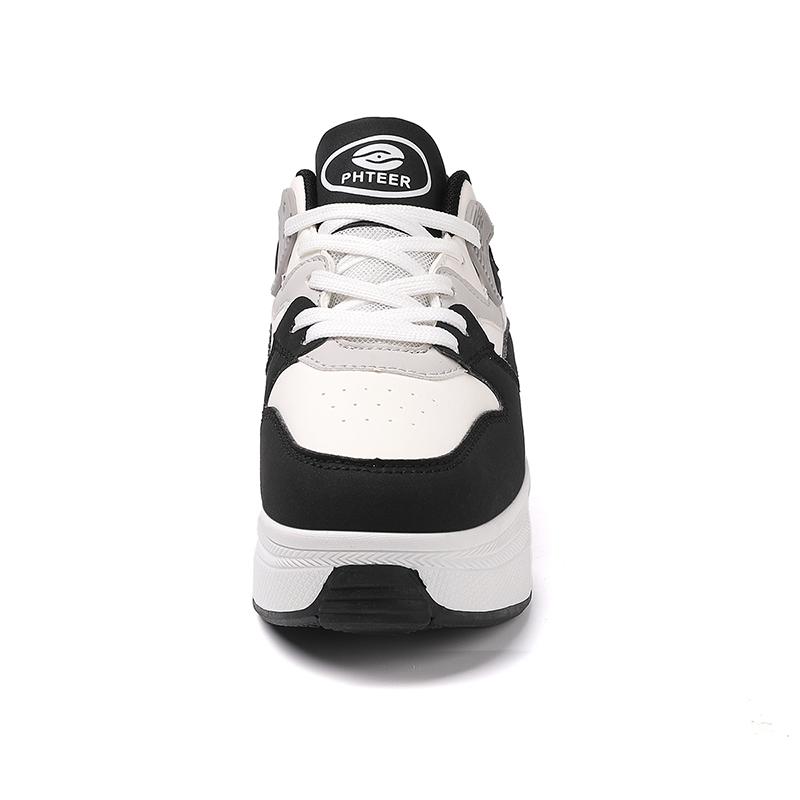 Kinder Rollschuh-Sneaker mit Doppelrollen für Jungen / Mädchen Verformbare Schuhe Rollschuhschuhe