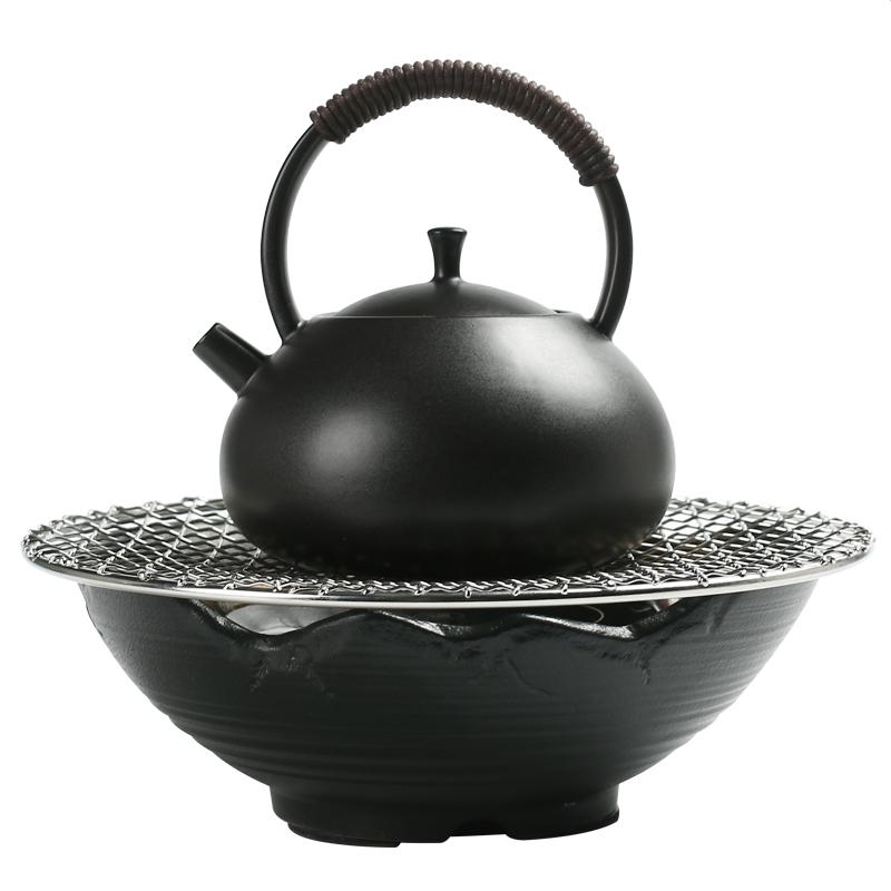 220V Electric Ceramic Stove Tea Cooking Pot Dessert Cooking Kettle Tea Party Red Wine Scented Tea Cooker Stove-boiled Tea Grill