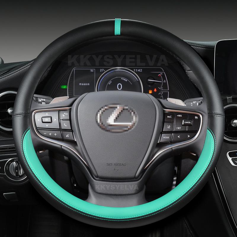 Microfiber Leather Car Steering Wheel Cover For Lexus is250 RX350 is350 GX460 is300 ES350 RC LS NX CT200h Auto Accessories