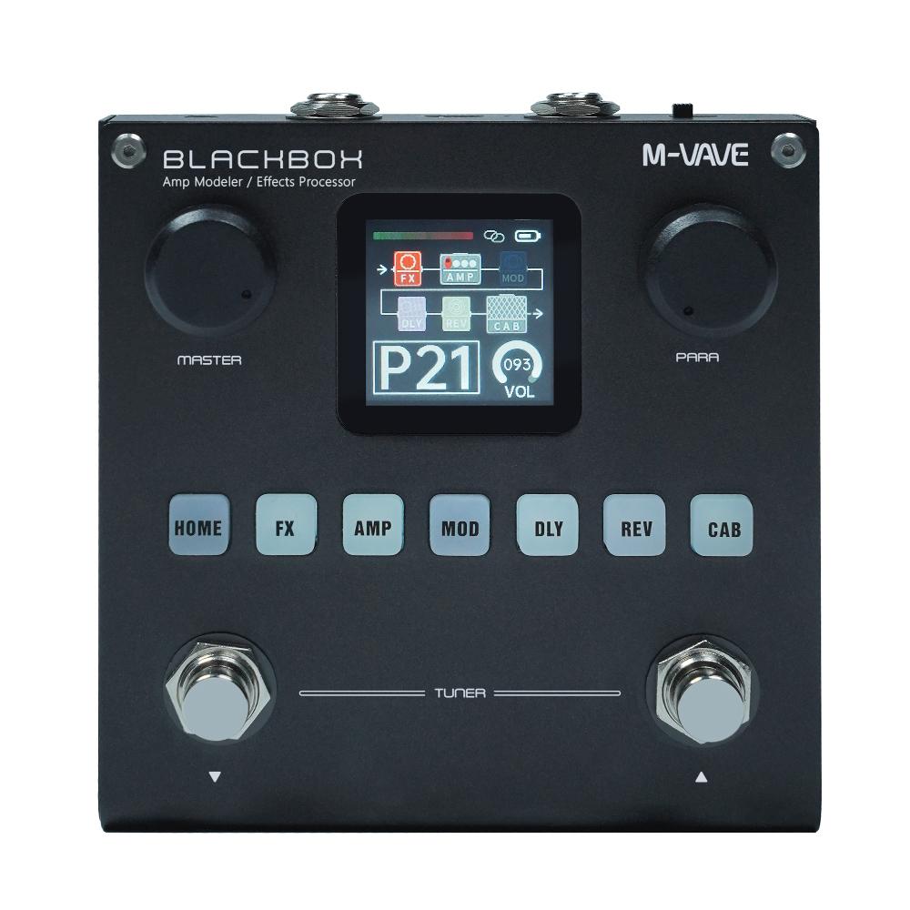 M-VAVE Guitar Effect Pedal Multi-effects Pedal Compressor/Booster/Overdrive/Delay/Reverb/Distortion/Looper/IR BOX/Chorus/Tremolo