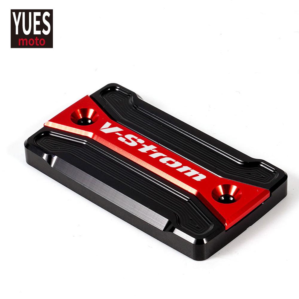 Motorcycle Accessories Brake Fluid Cylinder Master Reservoir Cover Cap FOR SUZUKI V Strom 250 650 1000 DL250 650 1000 XT