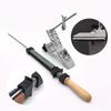 GT2001 Fixed Knife Sharpener Professional Angle Sharpeners DIY Woodwork Grinding System Diamond Grit 120-10000# With Polishing