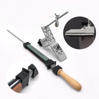 GT2001 Fixed Knife Sharpener Professional Angle Sharpeners DIY Woodwork Grinding System Diamond Grit 120-10000# With Polishing