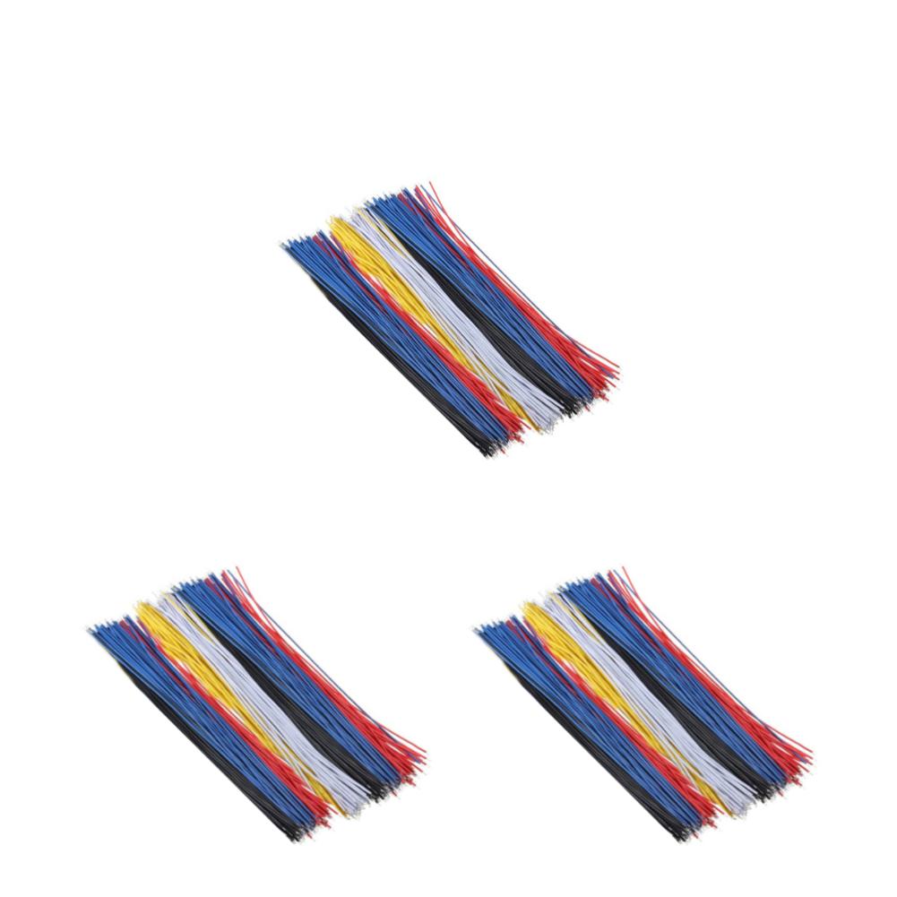 100Pcs Tin-Plated Breadboard PCB Solder Cable 26AWG 20cm Fly Jumper Wire Cable Tin Conductor Wires 1007-26AWG Connector Wire