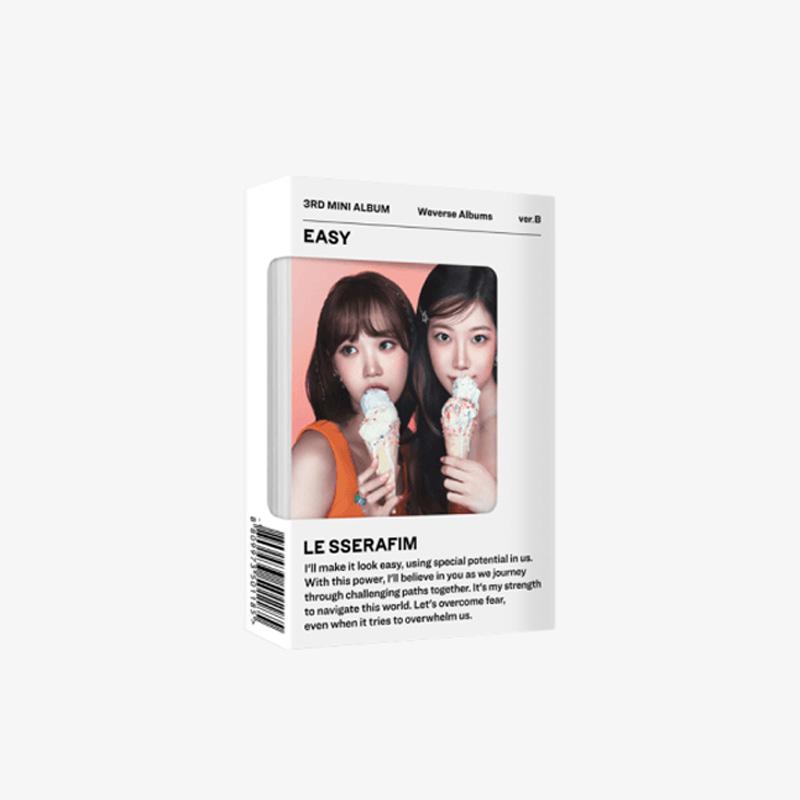 LE SSERAFIM 3-й мини-альбом [EASY] (Альбомы Weverse вер.) B VER.