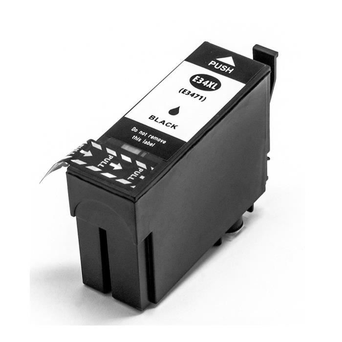 Cartouche 4Pack 1SET Cartouches d'encre compatibles pour Epson 34 XL WorkForce Pro WF-3720DWF WF-3725DWF cartouche d'encre T3471