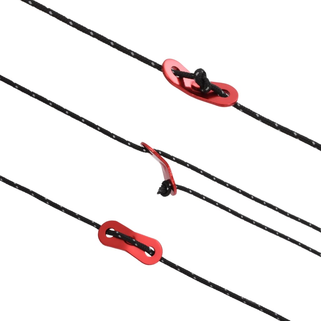 Reflective Tent Guy Line with Rope Tensioners 50 m 3 mm