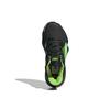 Adidas D.O.N. Issue #1 J Non slip Lightweight Low top Children's Basketball Shoes Black Green Teenagers EF2933