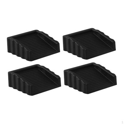 4 Stück Türstopper Anschlag Türstopper Vielseitig Tragbar Gummi Bodenschutz Türstopper für