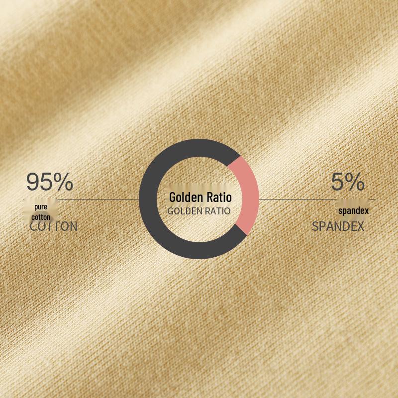 Men's Cotton Boxer Briefs - Artistic, Loose, Breathable, Mid-Waist