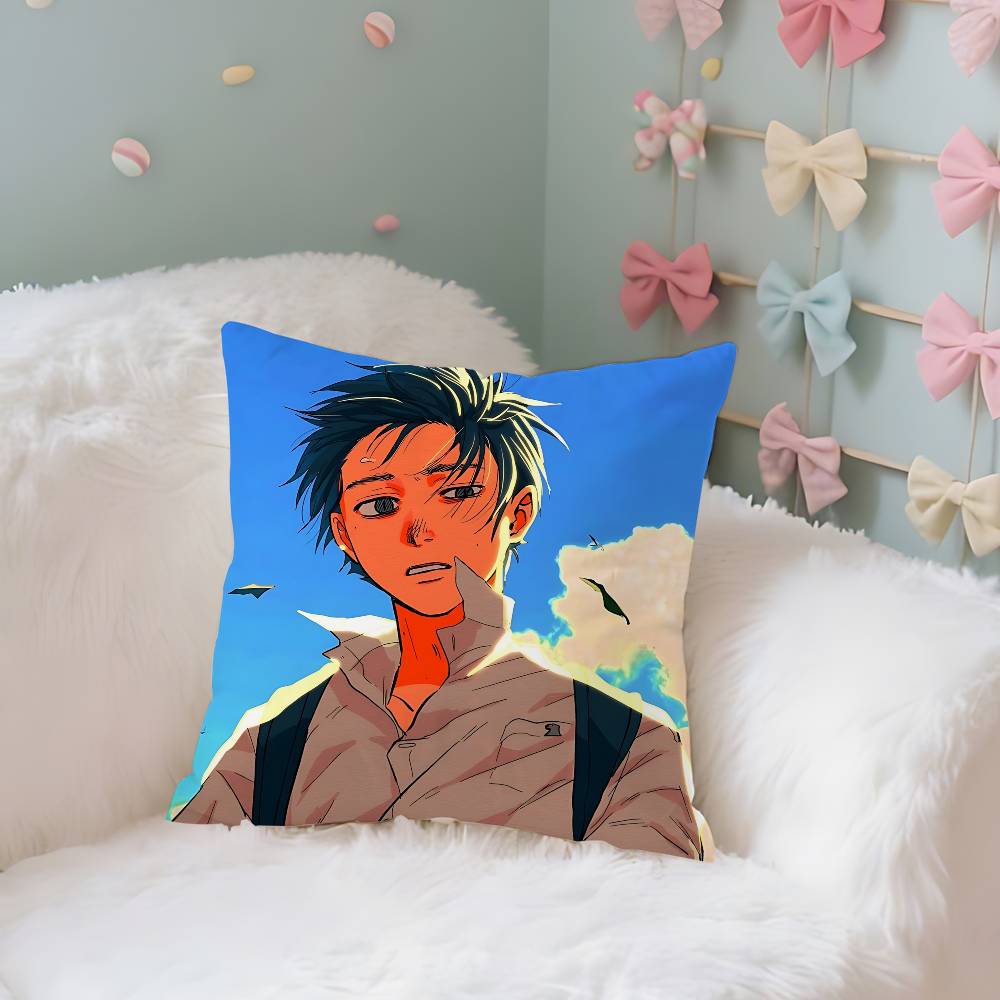 The Summers Hikarus Dieds Case Plush Fabric Soft Pillowcase Double Sided Print Cushion Cover Household Gifts