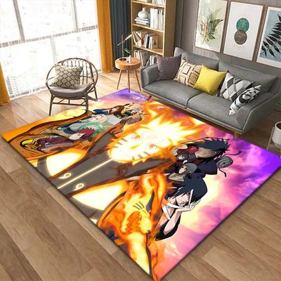 Naruto Indoor Carpet Rug for Living Room Bedroom Home Sofa Decoration,Kids Play Non-slip Floor Mat